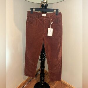 Mother Corduroy Tomcat Ankle Jean